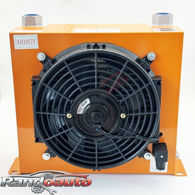 #ad #ad AH1012T CA Industrial Hydraulic Oil Cooler Flow Fan Radiator DC12V 100L mi $125.10