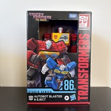 Transformers Studio Series Voyager 86-25 Autobot Blaster & Eject Hasbro BNIB