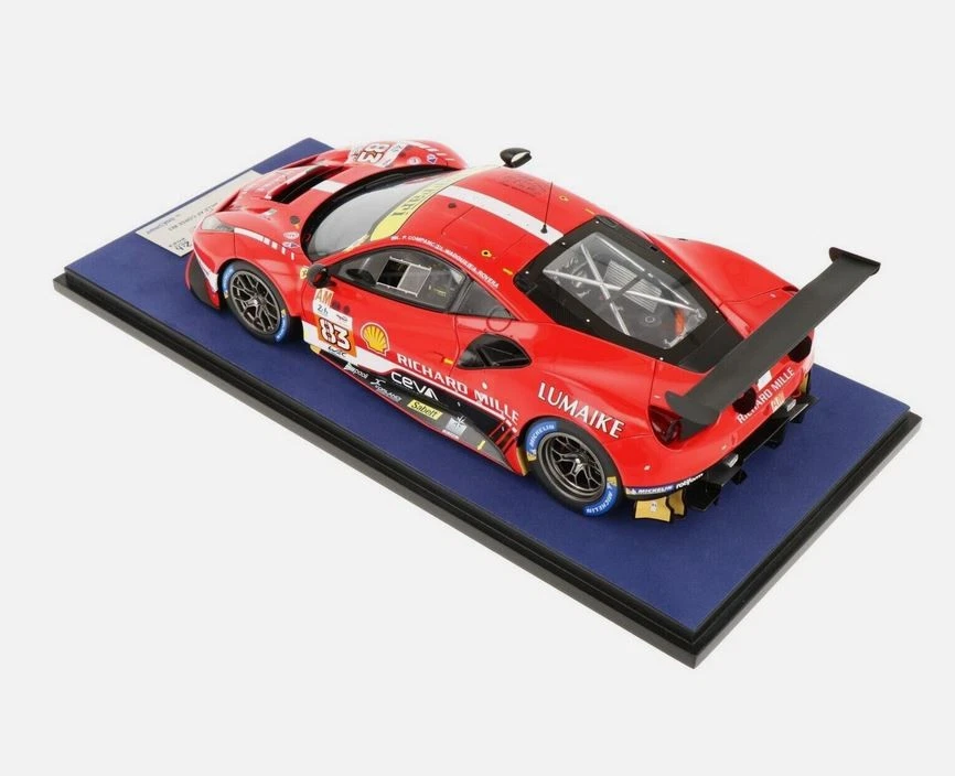 FERRARI 488 GTE EVO N.83 LE MANS 2023 PEREZ COMPANC/ROVERA/WADOUX 1:18 LS18LM037 - Immagine 2 di 2