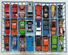 Vintage Hot Wheels Car & Truck Lot Of 24 W/Trays