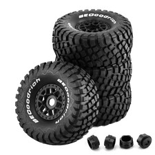 18 Rc Short Course Truck Tires And Wheels 17mm Hex Od 140mm 17 All Terrain ...