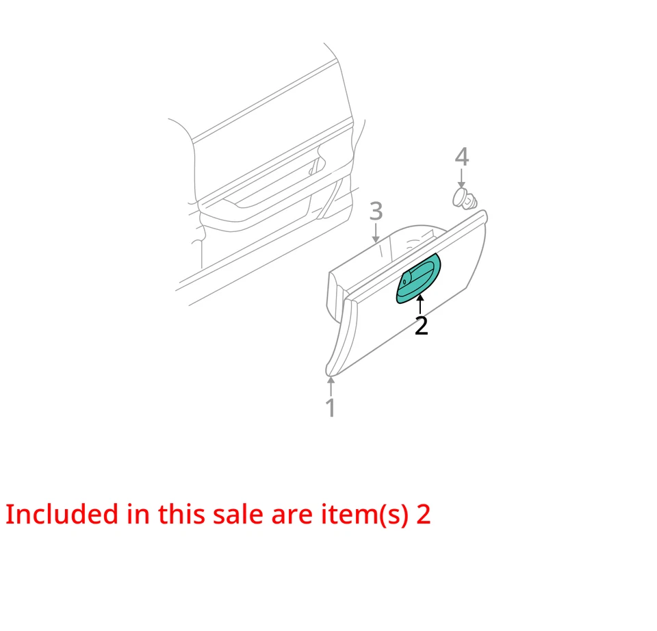 SE ADAPTA * PESTILLO DE GUANTERA JEEP WRANGLER 2003-2006 5EM28XDV - NUEVO OEM Foto 3 de 4