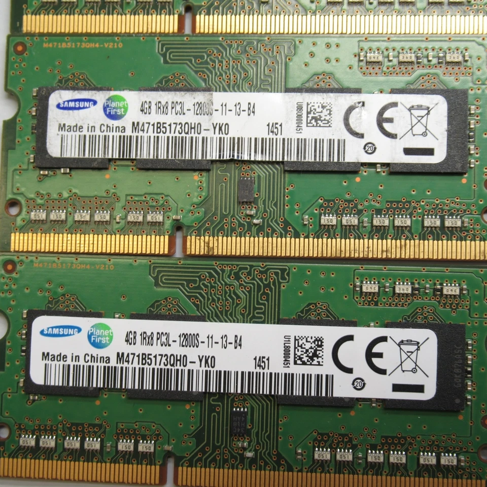 Samsung Kingston 4GB PC4 PC3 DDR3 DDR4 SODIMM Memory 56GB TOTAL RAM Mix Lot - Image 3 of 4