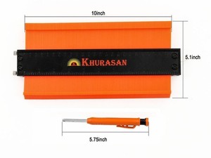 10 Inch Super Gauge Shape and Outline Tool, Contour Gauge Profile Tool with Lock