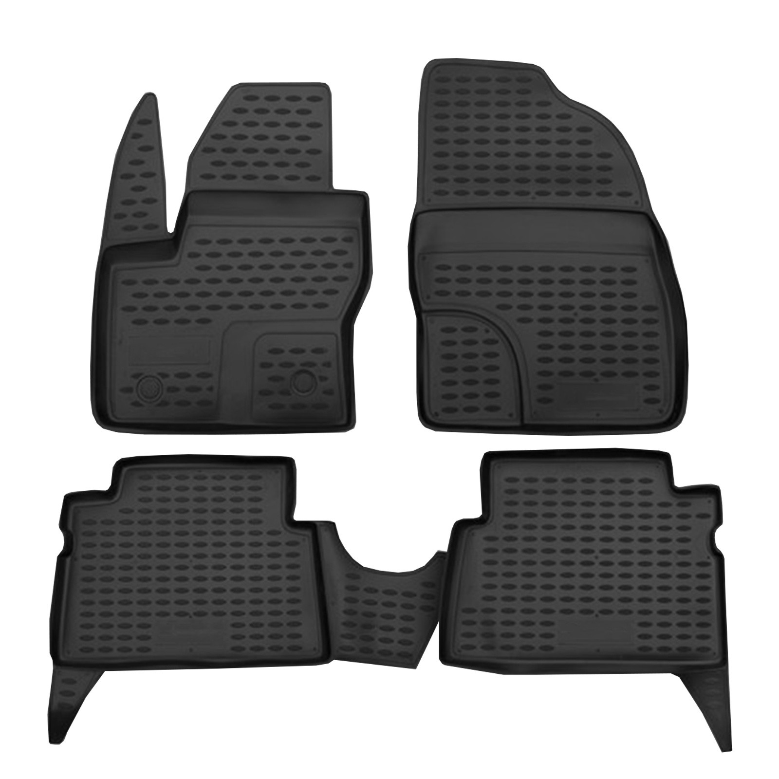 Tapis en caoutchouc Ford C-Max 2011-2019 pour sorties famille et pluie