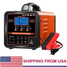 12V  24V Car Battery Charger Heavy Duty, 0-15A Automatic Battery Maintainer US