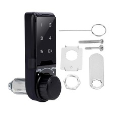 Code Security Lock Touch, Electronic Cabinet Deadbolt Lock Keypad Deadbolt Pa...