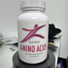 Zurvita Dietary Supplement, Amino Acids, 90 Capsules  Free Shipping Exp 4/26