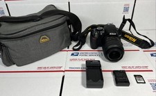 Nikon D3100 14MP DSLR Camera W/ 18-55mm lens  64GB -Shutter Only 945 -WARRANTY