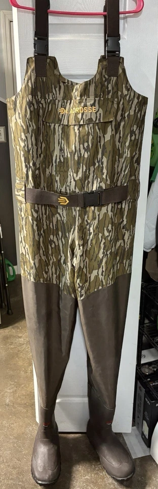 Lacrosse Wetlands I Insulated Waders Mossy Oak Original Bottomland 1600G Size 9 - Image 2 of 4