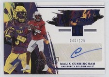 2023 Panini Chronicles Draft Picks Blue 40/125 Malik Cunningham #CC-MCU Auto 1t3