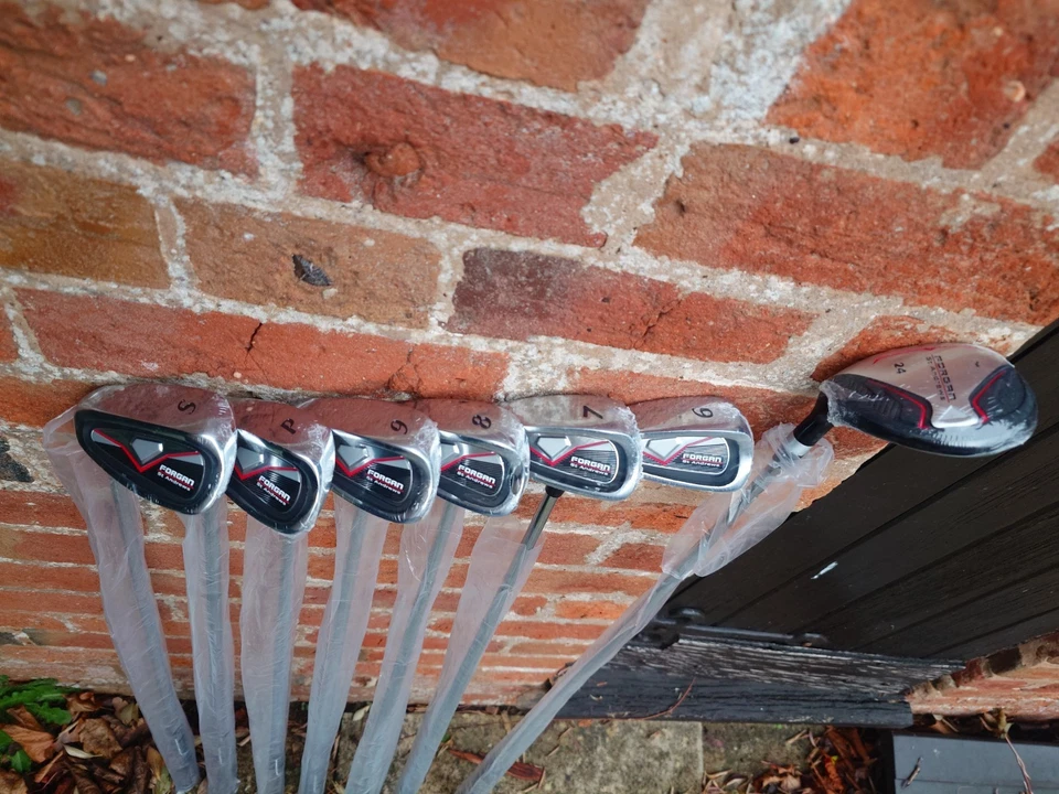 Forgan of St Andrews F100 Iron Set with Hybrid, Mens Left Hand, Steel Shafts - Image 2 of 4