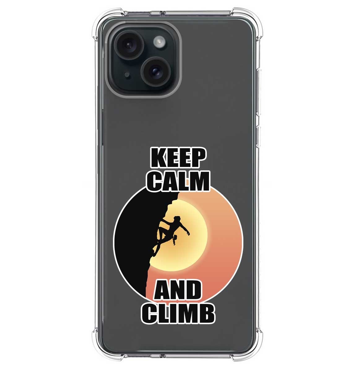 Silikon Hülle Stoßfest Kompatibel Mit IPHONE 15 PLUS (6.7) Design Frau Escal