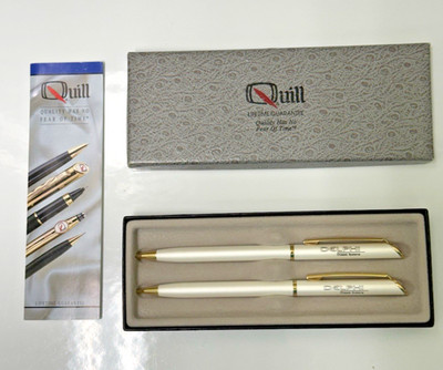 1998 QUILL BALLPOINT PEN & PENCIL SET DELPHI CHASSIS SYSTEMS