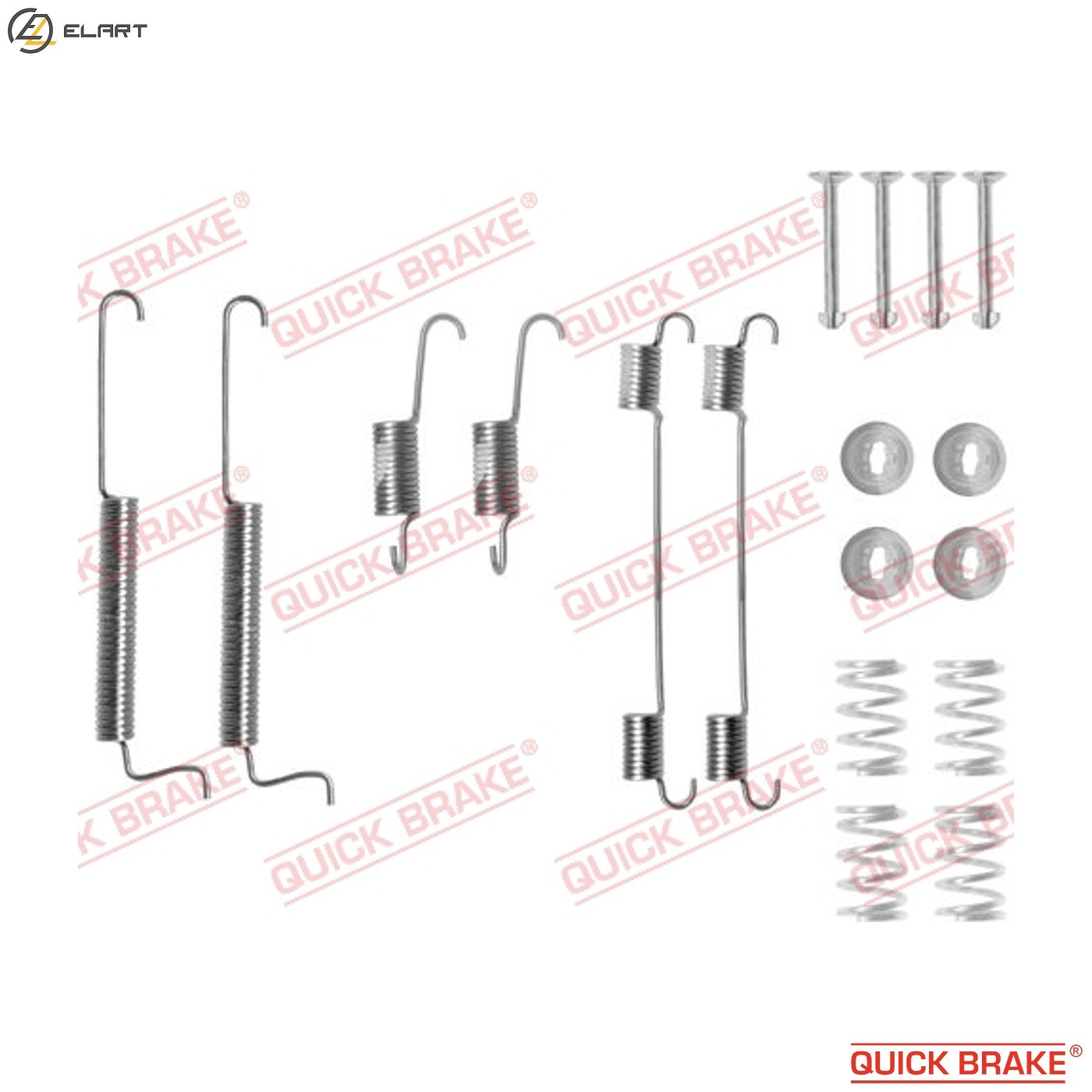 ACCESSORY KIT BRAKE SHOES 105-0795 FOR DAEWOO MATIZ/Hatchback/Van  CHEVROLET