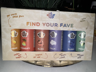 The Happiest Hour Drinks - 6 Bottles  2.oz (59ml. Find You Fave . Set New .  