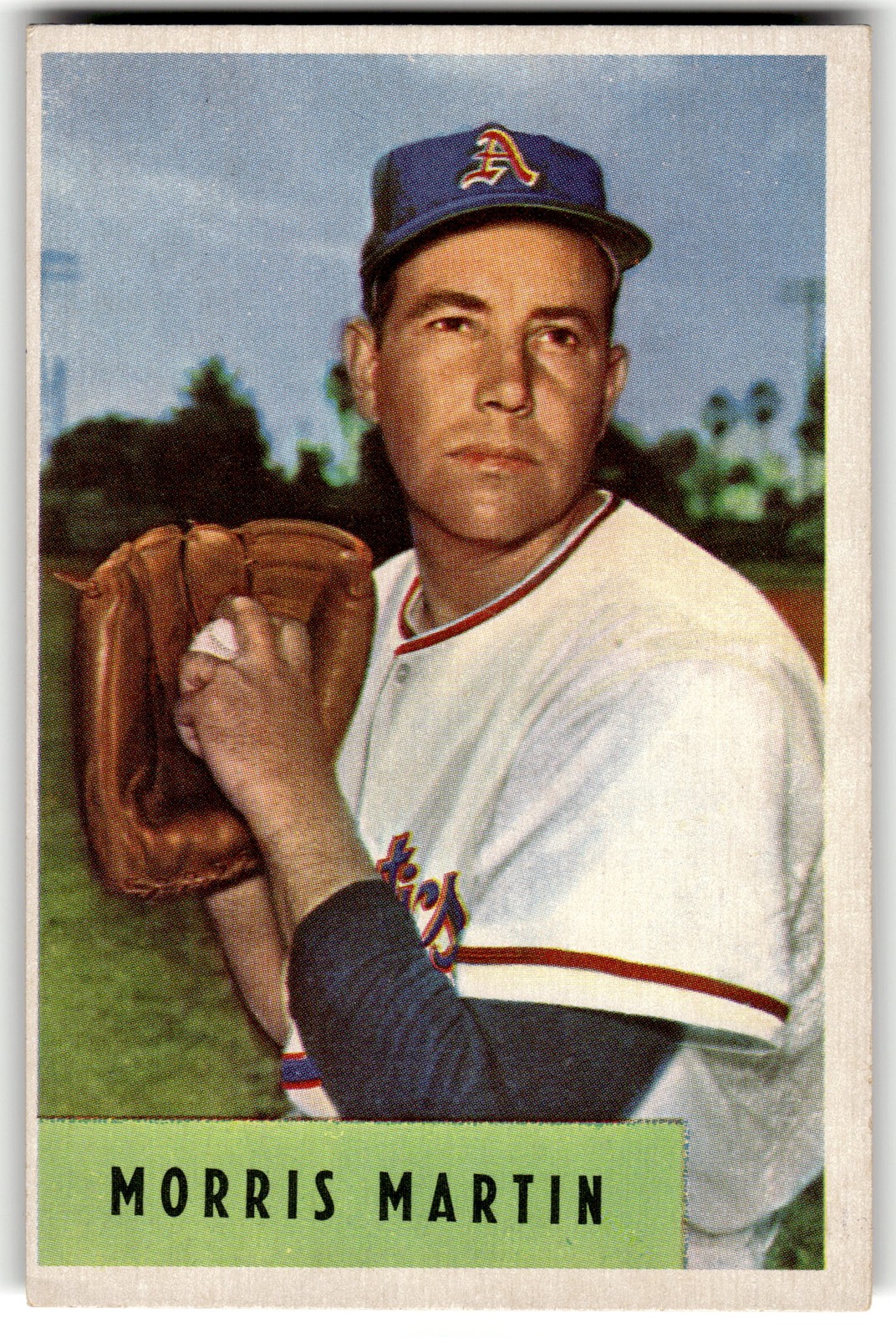 1954 Bowman #179a Morris Martin