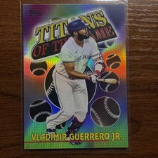2026 Topps Series One Vladimir Guerrero #TOG-17 Titans Of The Game Blue Jays