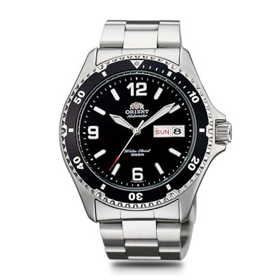 ORIENT Mako SAA02001B3 Automatik Herren Taucheruhr Schwarz 200m Wasserdicht JP