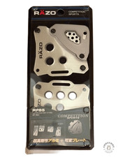 Car Pedal Carmate Razo Competition Sport Mt B C Silver Rp85 From Japan New Car Pedal Carmate Razo Competition Sport Mt B C Silver Rp85 From Japan New