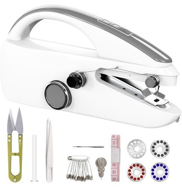 Handheld Portable Mini Sewing Machine, Easy to Use, Fast Sewing Speed