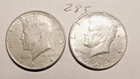 KENNDY HALF DOLLAR, 1964-P, 1964-P, 90 % SILVER. ----285
