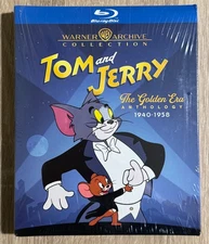 Tom and Jerry: The Golden Era Anthology 6 Disc  Blu-ray Set w Booklet, Slipbox