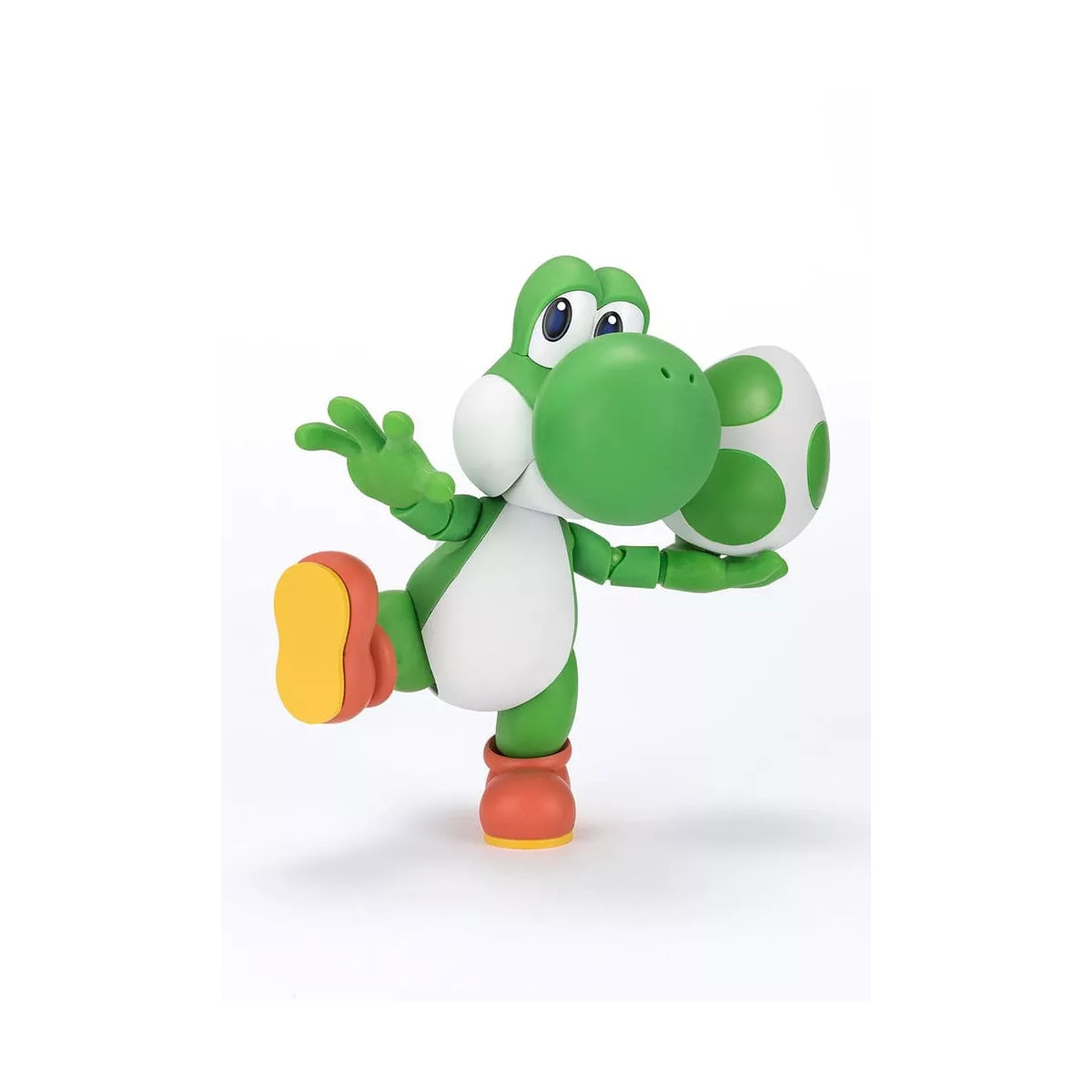 Figurine S.H.Figuarts Yoshi par Tamashii Nations articulée verte de 11 cm