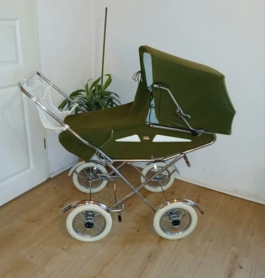 Peg Perego Nostalgie Kinderwagen Sportwagen Buggy 70er Vintage + Fußsack Retro - Bild 1 von 4