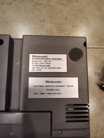 Nintendo Entertainment System Console Super Mario Duck Hunt Game  & Axesories 85