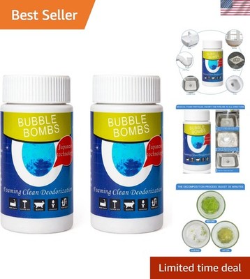 Powerful Magic Bubble Bombs Drain Cleaner - 2 Pack for Instant Clog Elimination