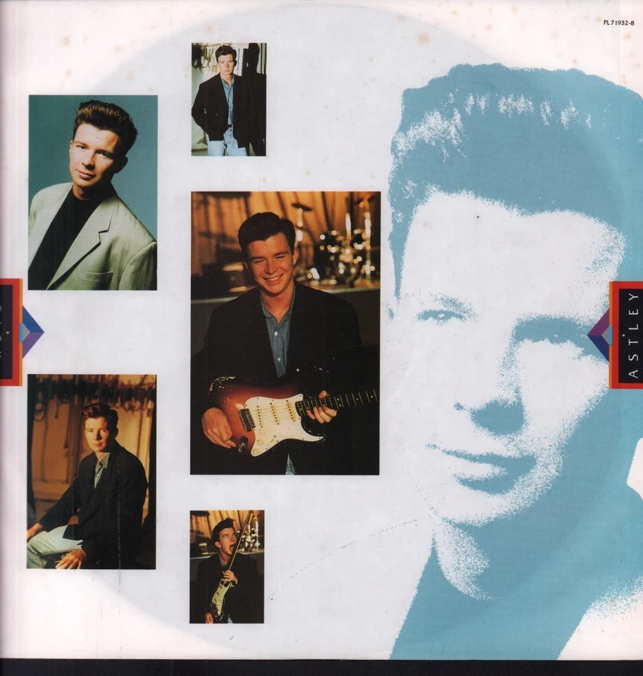 Rick Astley Hold Me In Your Arms LP vinyl Germany Rca 1988 with inner sleeve - Bild 4 von 4