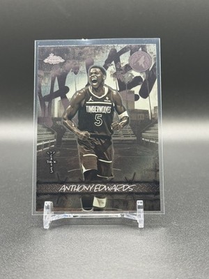 2025-26 Topps Chrome Cactus Jack Anthony Edwards Jacked Up