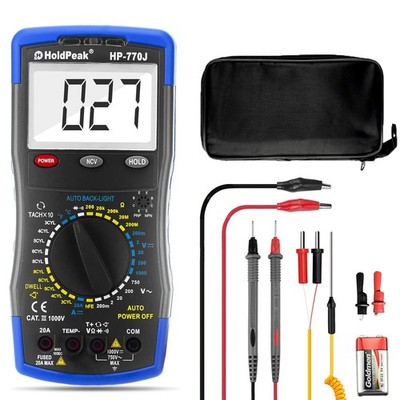 Digital Multimeter Hp770j Automotive Multimeter Engine Analyser Manual Ranging N