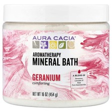 Aromatherapy Mineral Bath, Comforting Geranium, 16 oz 454 g