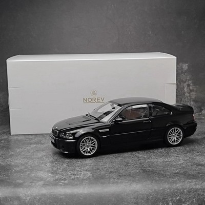 BMW M3 CSL ミニカー 1/18スケール 黒 1/18 BMW M3 CSL 2003 E46 Norev 183017 Saphire Black Diecast Model