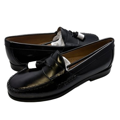 Johnston & Murphy Men's Hayes Tassel Loafer Shoes 015-01095 Black