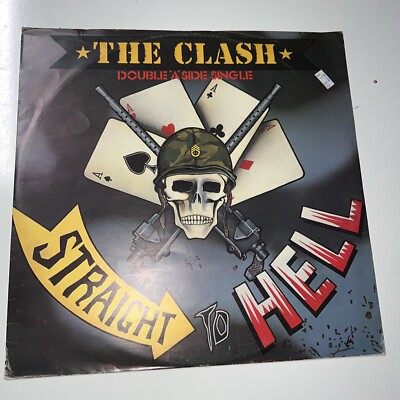 Clash - Should I Stay Or Should I Go / Straight To Hell Rare 1982 Oz Promo 45
