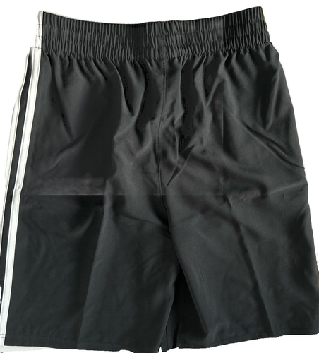 Adidias Boys ATHLETIC SHORTS Black Large Size 14/16 New Pockets logo 2 available - Picture 6 of 6