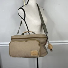 Ricardo Beverly Hills carry on toiletry with lock bag tote travel crossbody