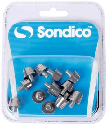 SONDICO MENS PRO ALLOY SOCCER CLEATS STUDS 12 PACK