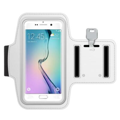 RUNNING ARMBAND SPORTS WHITE GYM WORKOUT CASE COVER BAND ARM STRAP for PHONES