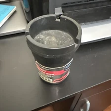 BLACK Butt Bucket Ashtray Cigarette Extinguishing Car Cup Holder Portable