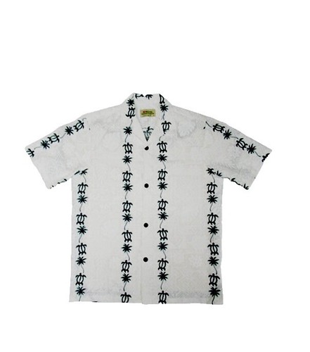 Vintage 40s/50s “Florida” Royal Palm Hawaiian Souvenir Shirt Loop