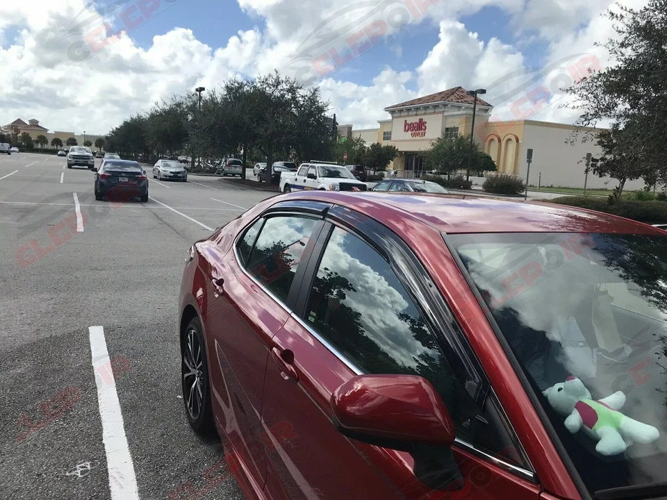 Оригинальные солнцезащитные козырьки на решетку окна для Toyota Camry 2012-2017 годов выпуска от оригинального производителя - Изображение 4 из 4