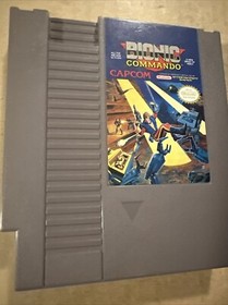 Bionic Commando (NES, 1988) Cleaned Tested Working Authentic Video Game