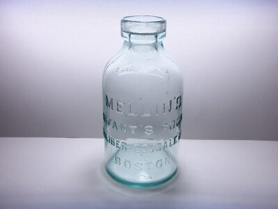 OLD BOTTLE, EARLY STYLE OF MELLIN'S INFANT'S FOOD, DOLIBER-GOODALE CO  BOSTON