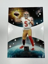 2021 Panini Clearly Donruss Out of this World Trey Lance #OW-TRL Rookie RC