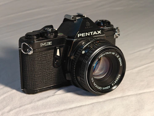 Pentax ME 35mm SLR with 50 mm f/1.8