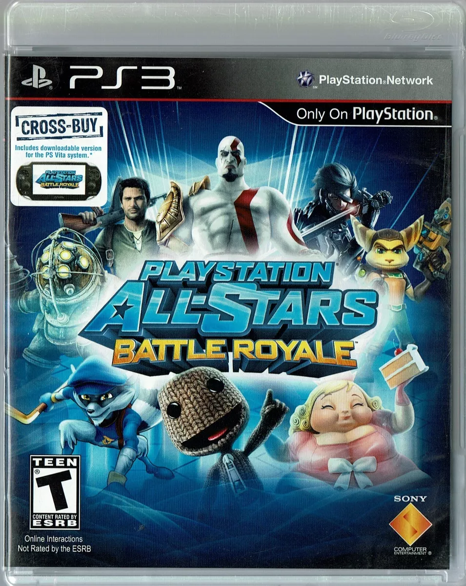 Playstation All-Stars Battle Royale (PS3, Sony PlayStation 3) CIB/ No  Manual 711719984726